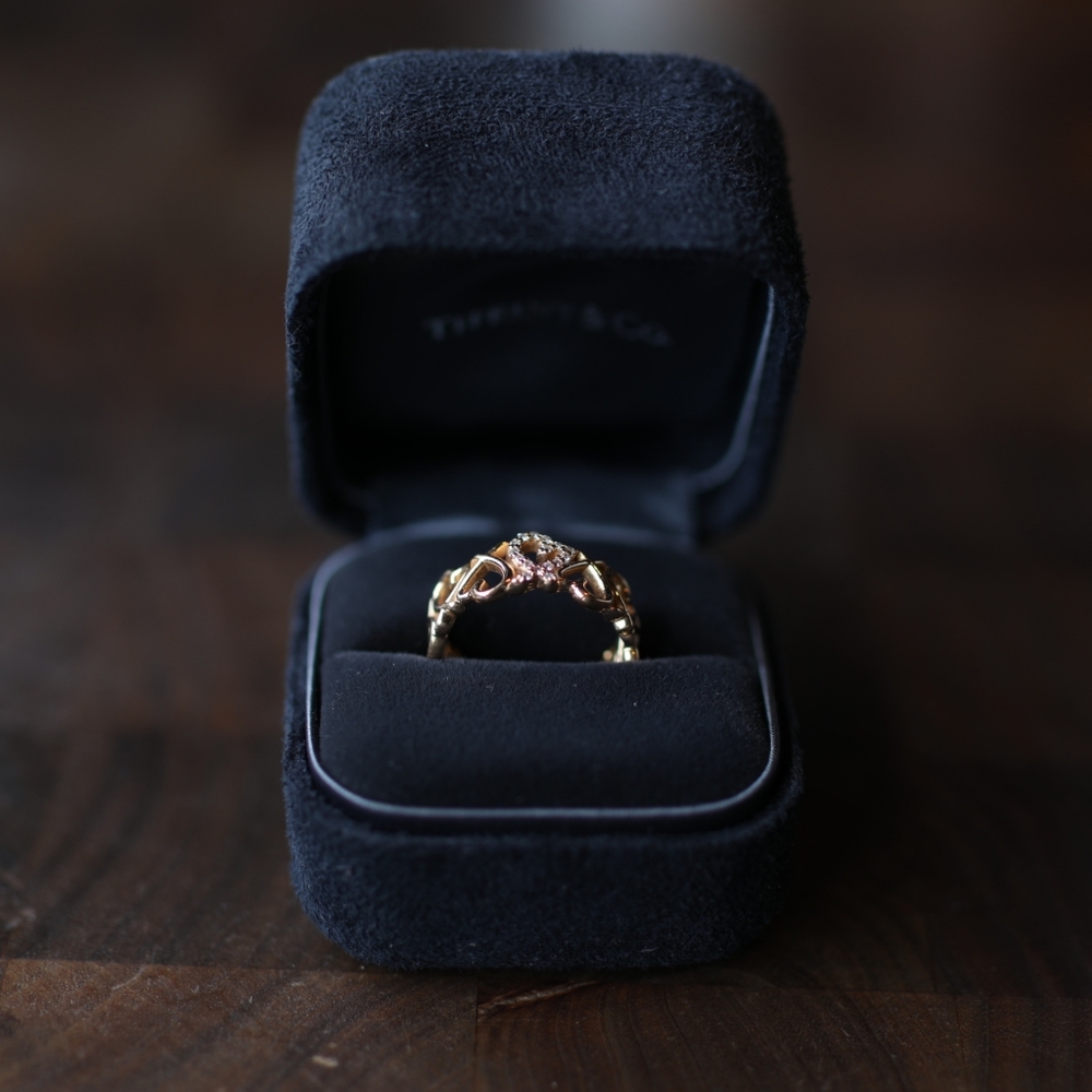 Tiffany&Co Loving Heart Band Ring